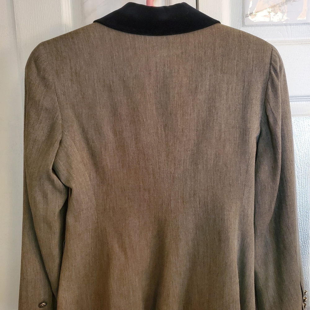 Christina Gray ,Black Trim Blazer S - Picture 7 of 9